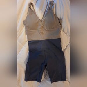 Madia Luna Activewear Beige and Blue